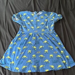 Toy Story 4 Pixar Pizza Planet Alien Stretchy Dress